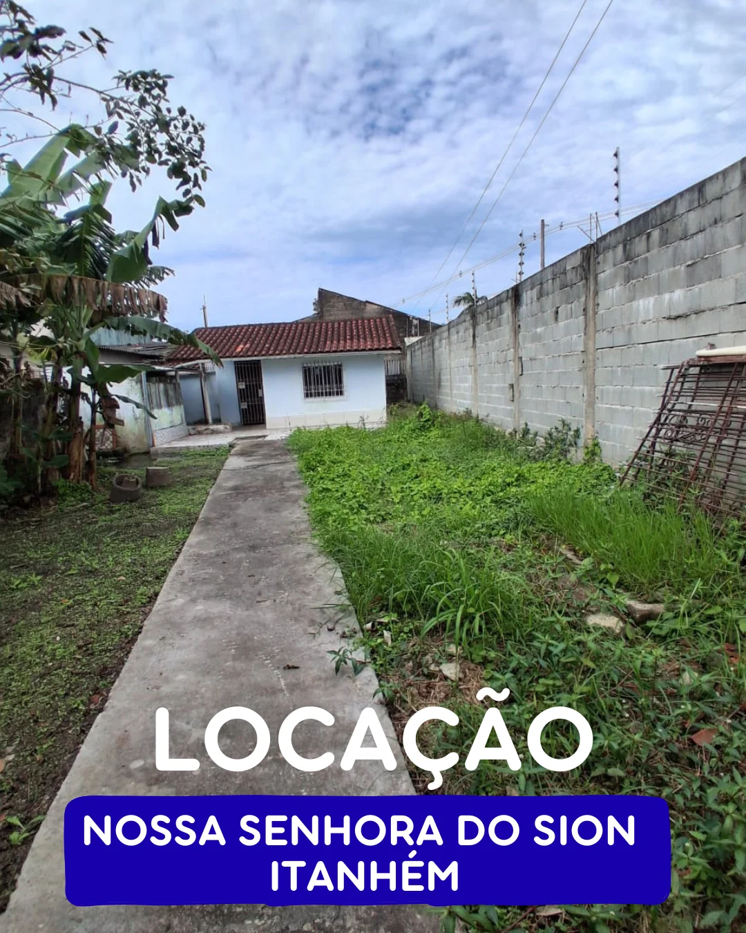 CASA PARA LOCAÇÃO